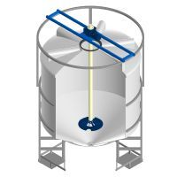 Asterion тихоходный миксер Микс GMS для ФМ 5000