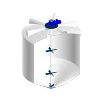Asterion тихоходный миксер Микс S для ФМ 5000