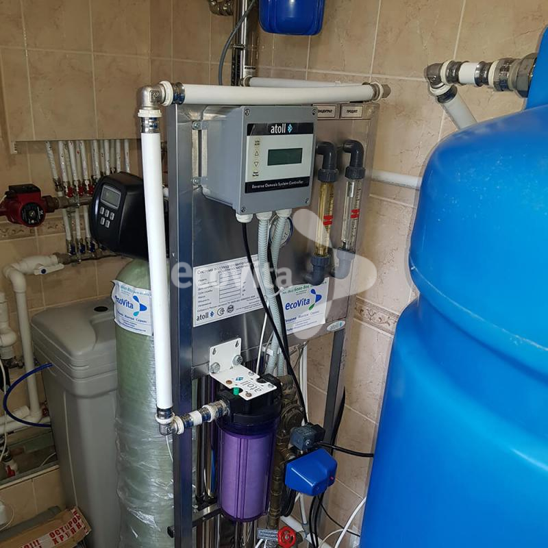 Сервисное обслуживание фильтров в коттедже в КП Лесной парк