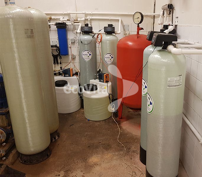 Система очистки воды для загородного дома д. Бусловская