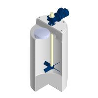 Asterion тихоходный миксер Микс L для емкости 200 л