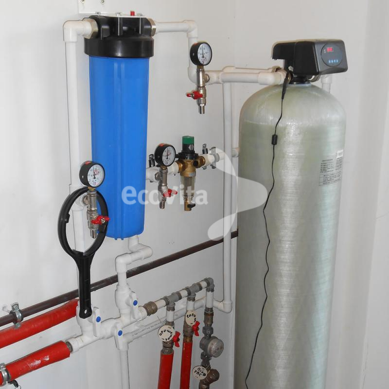 Система очистки воды в 2 домах п. Золотые Пески