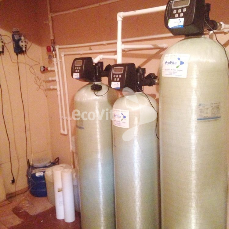 Система очистки воды с высоким содержанием органики