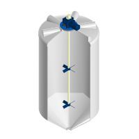 Asterion тихоходный двуярусный миксер Микс L для ФМ 2000