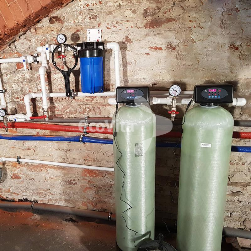 Система очистки воды в гастрономе Глобус Гурмэ