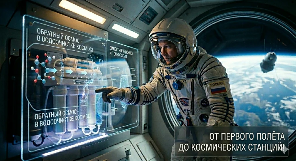 Обратный осмос - в водоочистке космос!