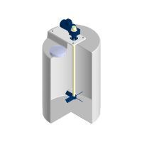 Asterion тихоходный миксер Микс L для емкости 500 л