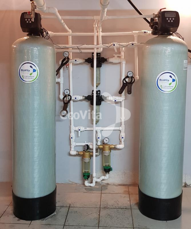 Система очистки воды в многоквартирном доме г. Санкт-Петербург