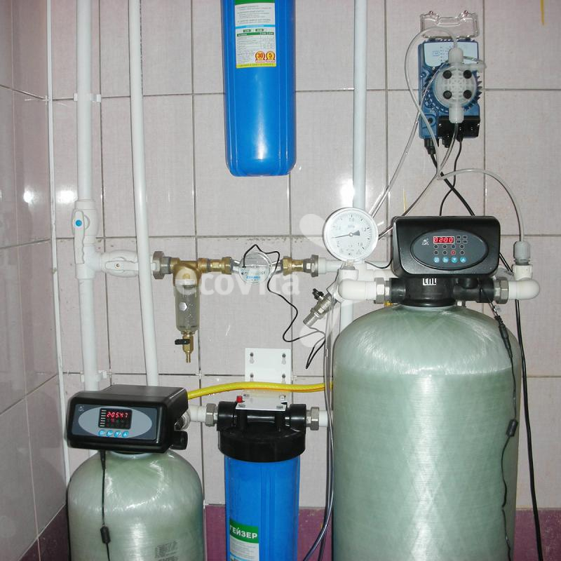 Система обезжелезивания и умягчения п. Красный Бор