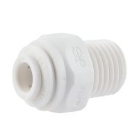 John Guest адаптер прямой 1/4ц x 3/8нр