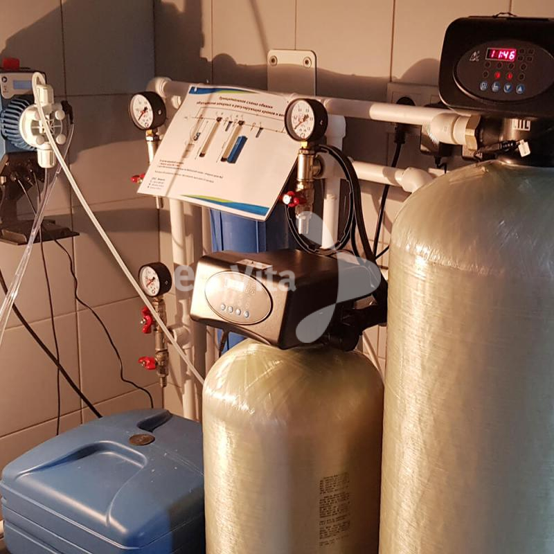 Система очистки воды для загородного дома в д. Плинтовка