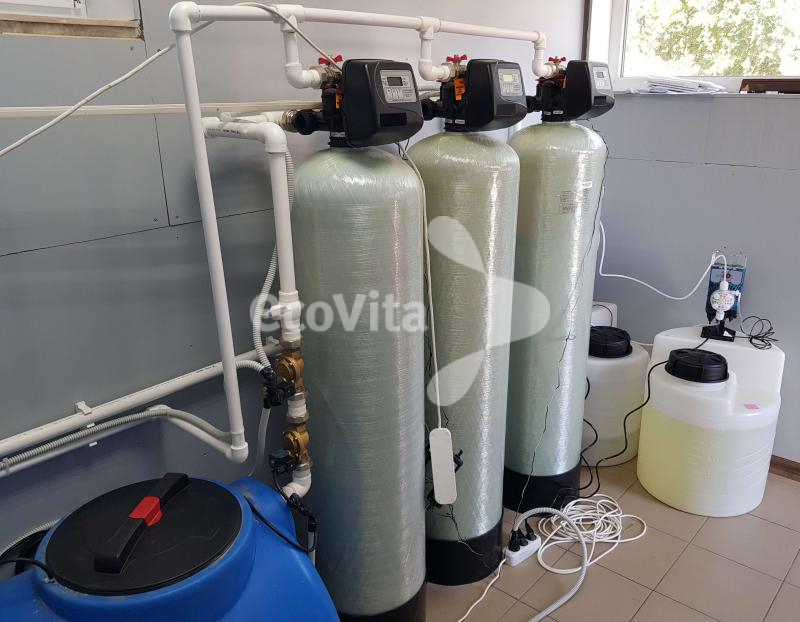 Система очистки воды из поверхностного источника для частного дома в г. Сясьстрой