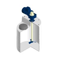 Asterion тихоходный миксер Микс L для емкости 60 л