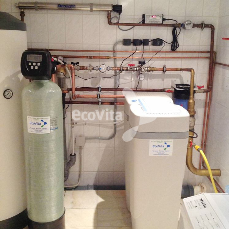 Система обезжелезивания воды г. Сосновый бор