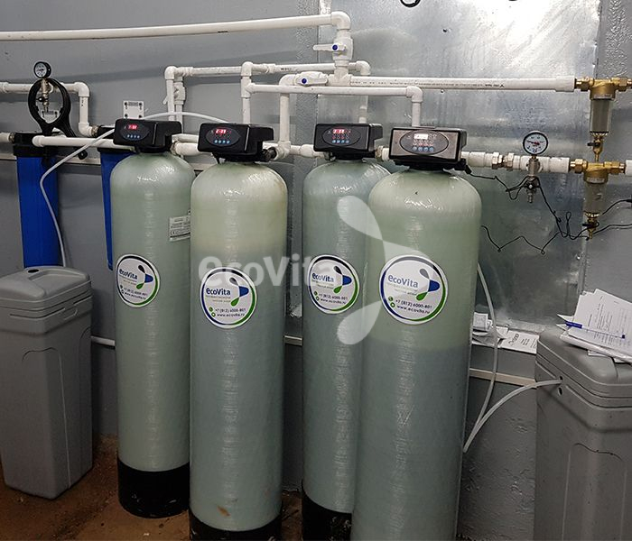 Система очистки воды для загородного дома д. Новолисино