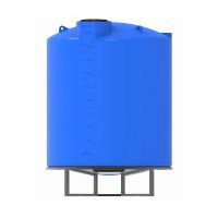 Емкость TOR 10000л на конусном основании (полный слив)