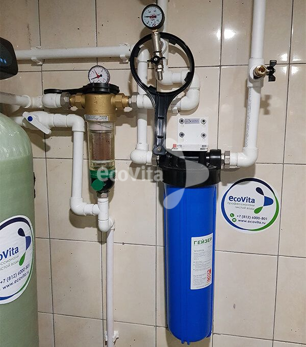 Установка очистки воды для шиномонтажа в Санкт-Петербурге.
