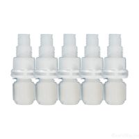 Seko комплект (5 шт.) клапанов впрыска под трубку 4х6 мм 1.5 бар PVDF FPM