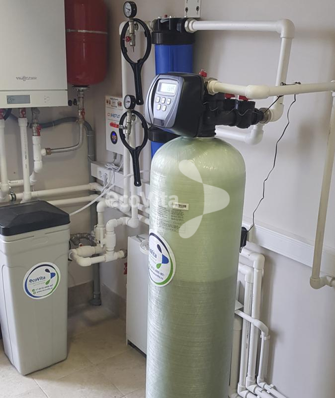 Система умягчения и обезжелезивания для частного дома в д. Новая Мельница