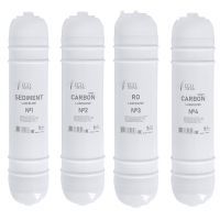 Ecotronic комплект фильтров Laserline 12" с RO мембраной