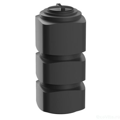 Емкость вертикальная F 500 л черная