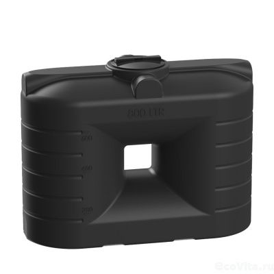 Емкость прямоугольная SN 800 л черная