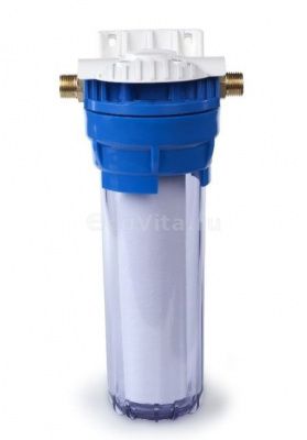 Гейзер 10SL 1/2" прозрачный (металлическая скоба)