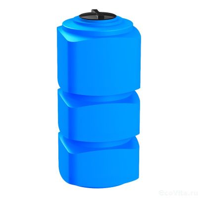 Емкость вертикальная F 750 л синяя