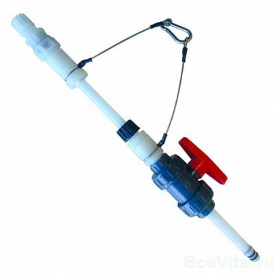 Etatron клапан впрыска регулируемый PVDF - Витон 1/2"