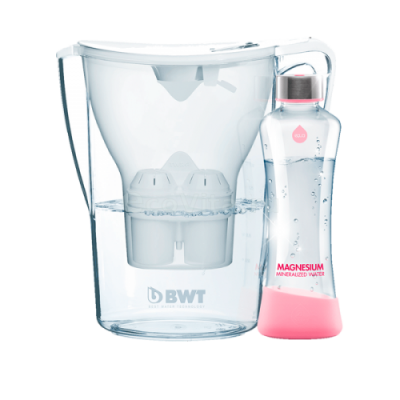 BWT Пингвин белый + бутылка