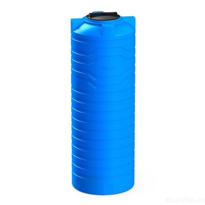 Емкость узкая N 600 л синяя