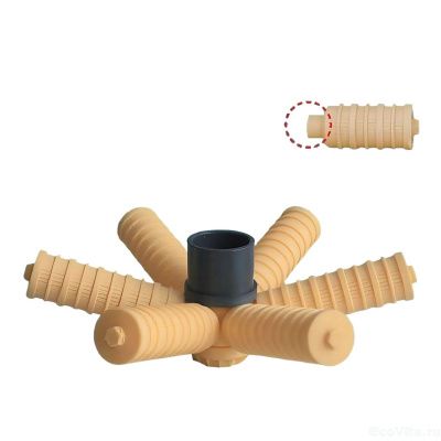 Нижняя распределительная система под трубу 50 мм для корпусов 24"-30" резьбовая