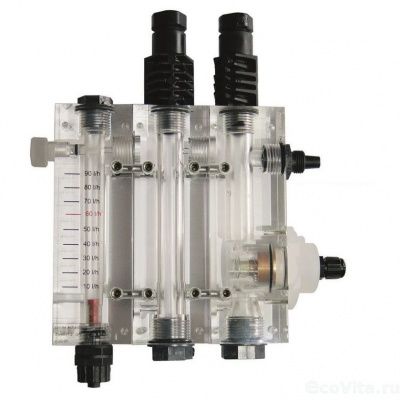 Seko ячейка на 5 датчиков расход+2 12мм+24мм+Хлор