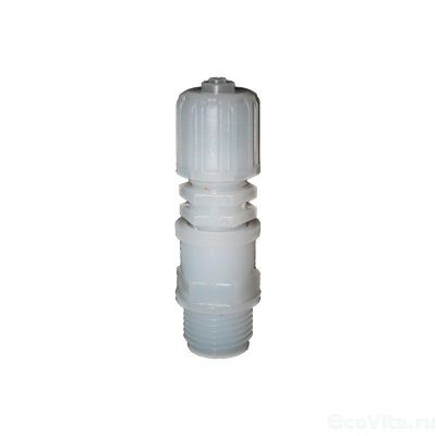 Aqua клапан впрыска PVDF 1/2'' трубка 6х8 VITON