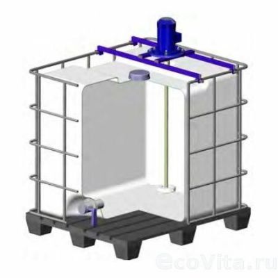 Asterion быстроходный миксер Микс DSL для емкости Еврокуб