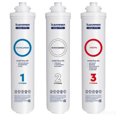 Барьер комплект картриджей AQA vita Ультра (USCB)