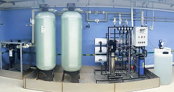 Система обратного осмоса производительностью 3 м³/час для типографии