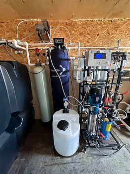 Система обратного осмоса для судоремонтной базы производительностью 0,75 м³/час