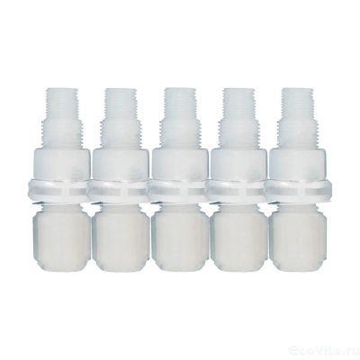 Seko комплект (5 шт.) клапанов впрыска для серии 200/603/800 PVDF-T FPM