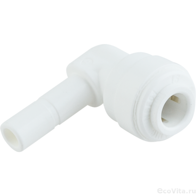 Переходник угловой 3/8ц x 1/4т