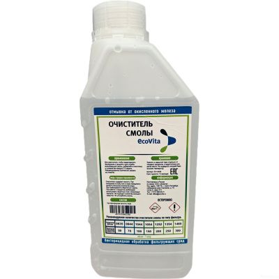 Ecovita очиститель смолы 1 л