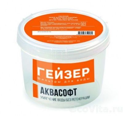 Гейзер сменная засыпка Аквасофт