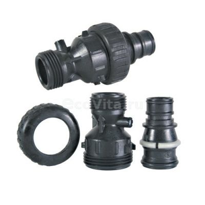 Clack фитинг дренажный DLFC V1-V2QC 1"