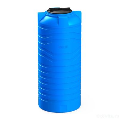 Емкость узкая N 400 л синяя
