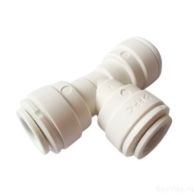 John Guest тройник редукционный 3/8ц х 1/4ц х 3/8ц