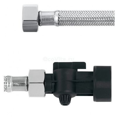 Brita шланг G1-G3/4 с краном