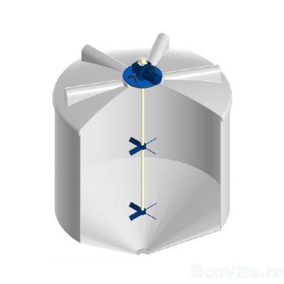 Asterion тихоходный двухярусный миксер Микс L для ФМ 5000