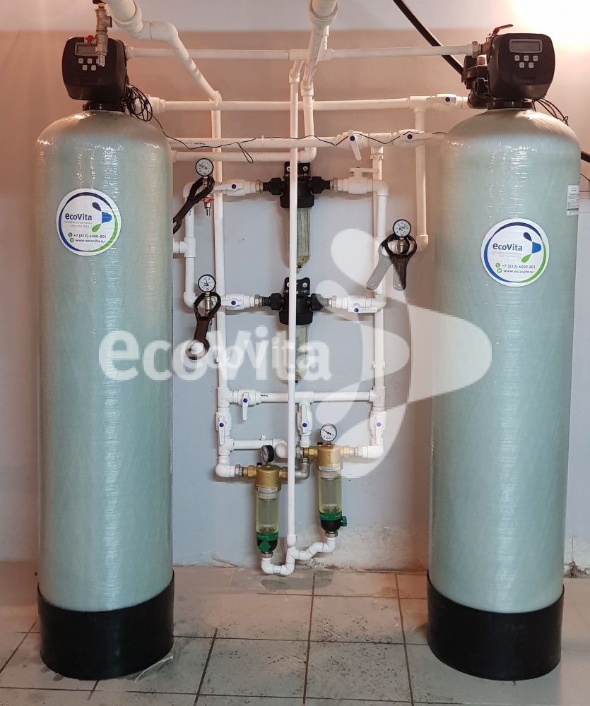 Система очистки воды в многоквартирном доме г. Санкт-Петербург