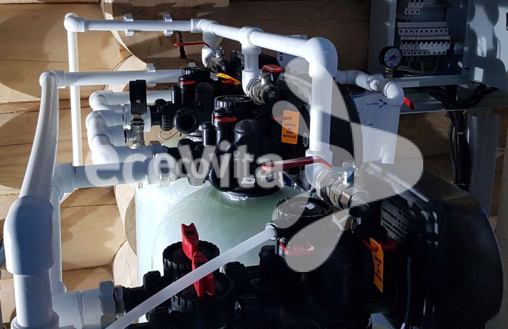 Система умягчения и обезжелезивания для частного дома в г. Красное село