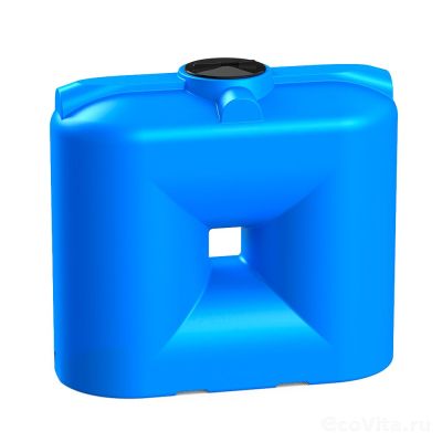Емкость прямоугольная S 1000 л синяя